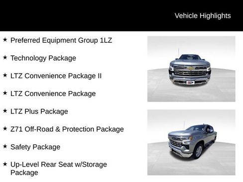 Certified 2025 Chevrolet Silverado 1500 LTZ AWD/4WD image 13