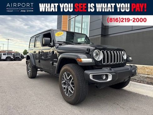Used 2024 Jeep Wrangler Unlimited Sahara AWD/4WD image 1