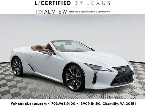 Used 2021 Lexus LC 500 Convertible w/ Touring Package image 1