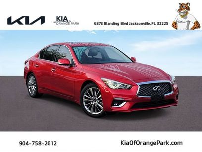 Used 2023 INFINITI Q50 Luxe w/ Cargo Package