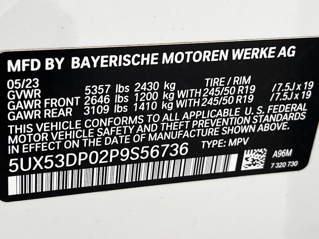 Certified 2023 BMW X3 xDrive30i w/ M Sport Package AWD/4WD image 24