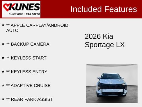 Used 2026 Kia Sportage LX FWD image 2
