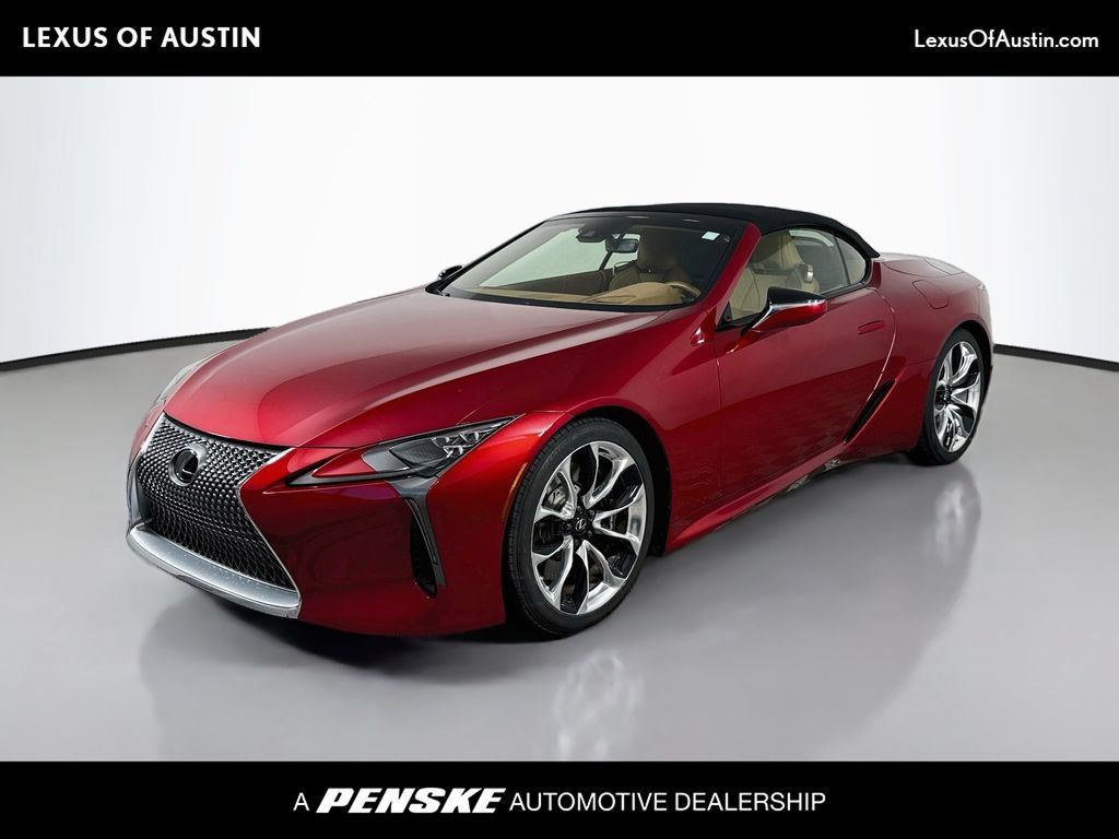 Certified 2021 Lexus LC 500 Convertible w/ Touring Package RWD image 1