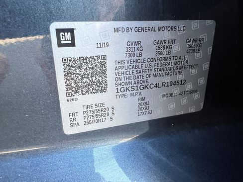 Used 2020 GMC Yukon XL SLT image 53