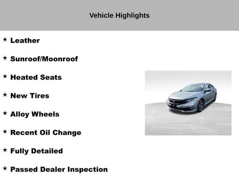 Used 2020 Honda Civic Touring image 9