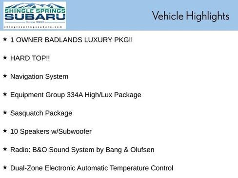 Used 2024 Ford Bronco Badlands AWD/4WD image 5