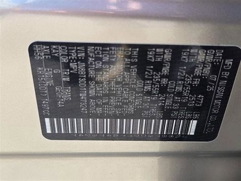 New 2026 Nissan Rogue Platinum w/ Platinum Premium Package image 26