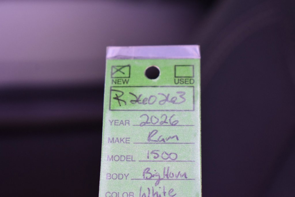 New 2026 RAM 1500 Big Horn AWD/4WD image 30