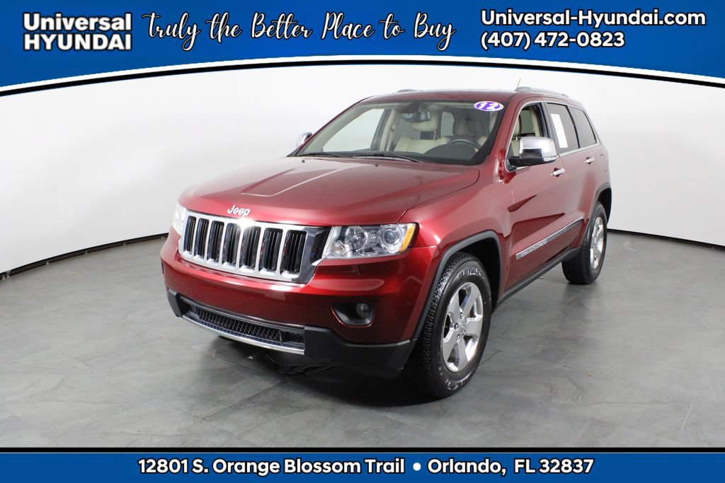 Used 2012 Jeep Grand Cherokee Limited w/ Trailer Tow Group RWD 360° Tour