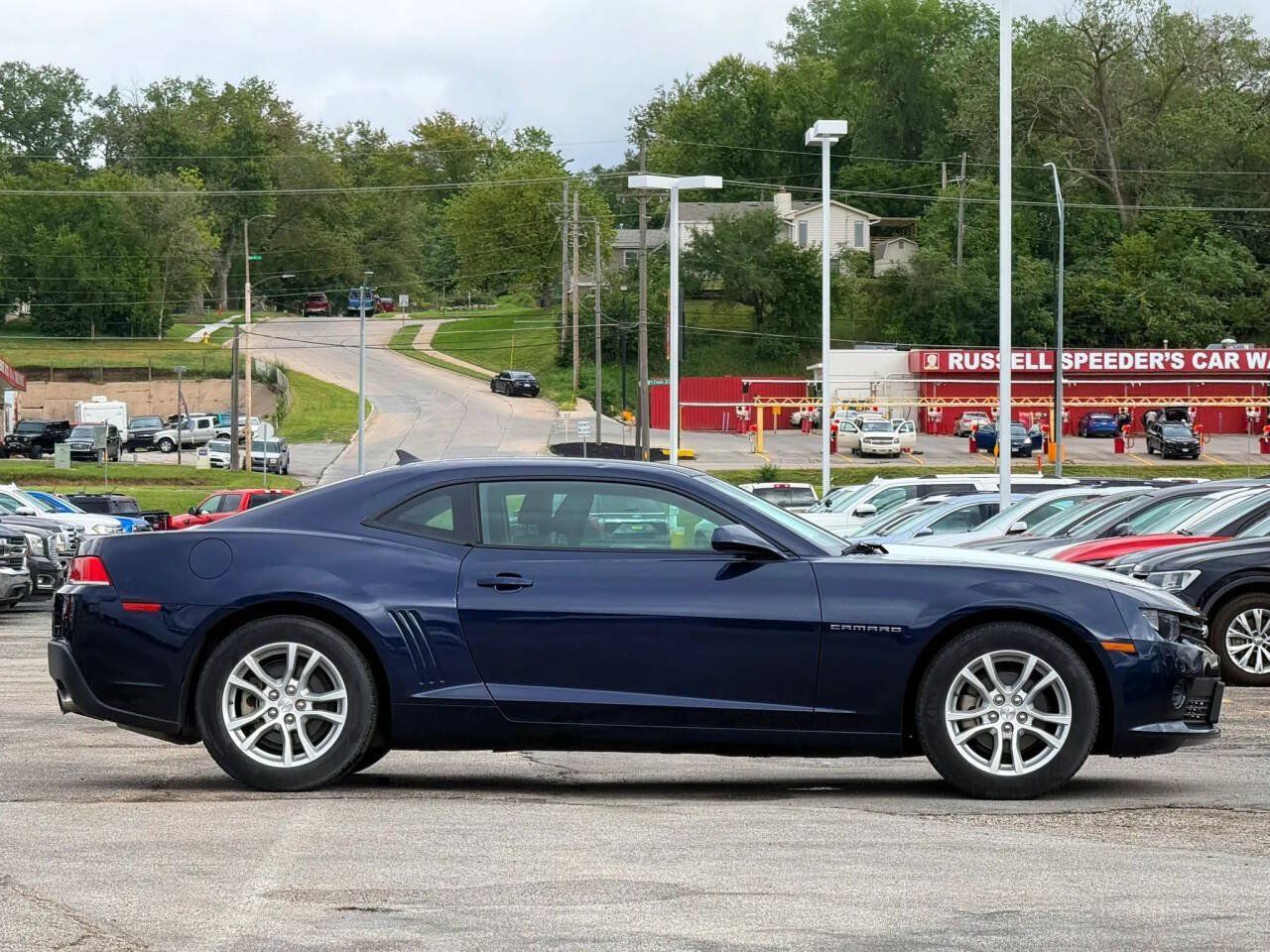 Used 2015 Chevrolet Camaro LS w/ White Rally Stripe Package RWD image 6