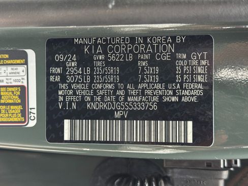 Used 2025 Kia Sorento SX Prestige AWD/4WD image 49