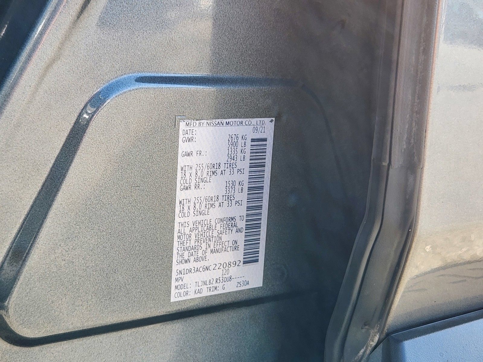 Used 2022 Nissan Pathfinder S AWD/4WD image 29