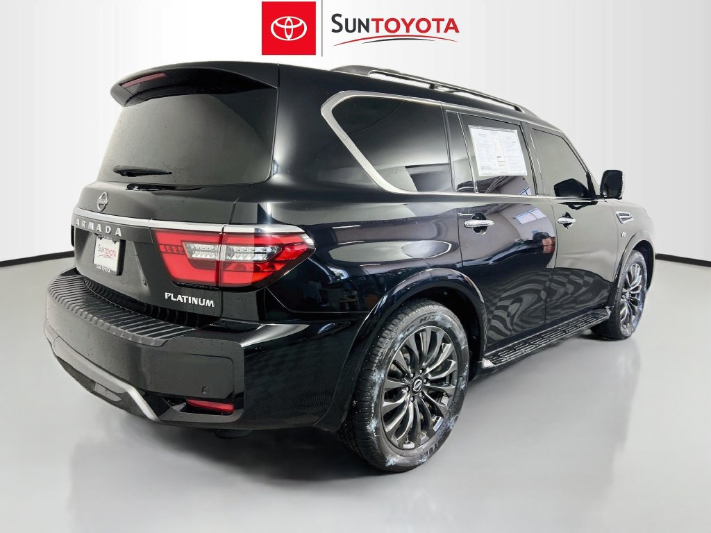 Used 2021 Nissan Armada Platinum w/ Captain's Chairs Package RWD image 4