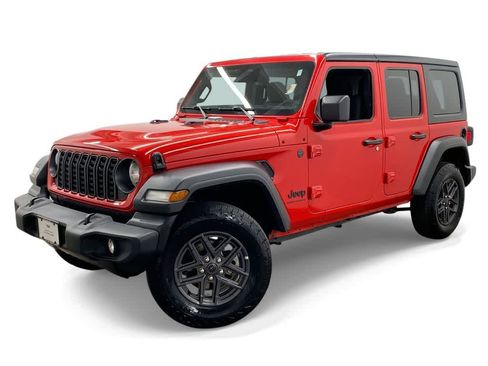 Used 2025 Jeep Wrangler Sport S AWD/4WD image 1