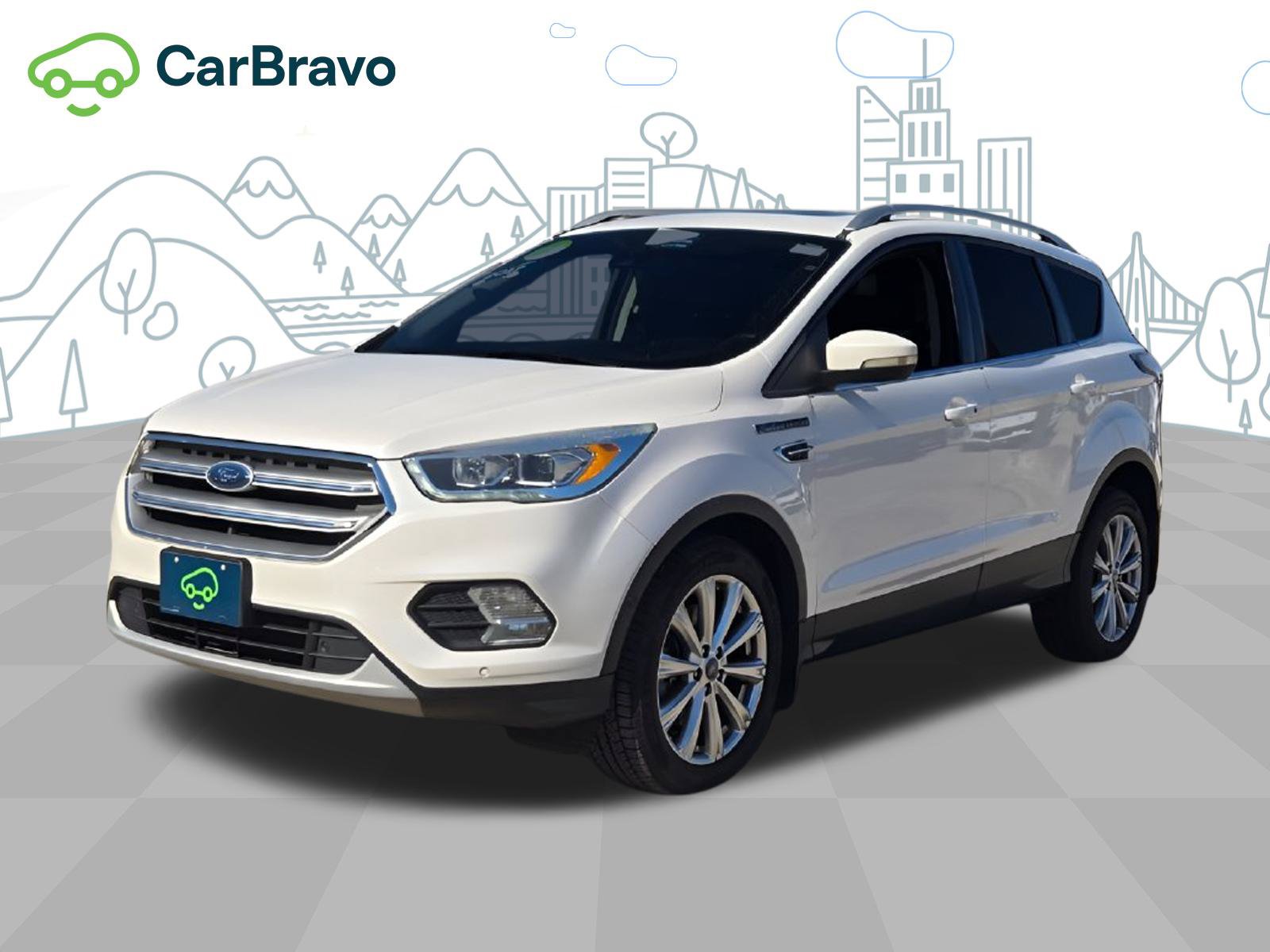 Used 2017 Ford Escape Titanium w/ Equipment Group 301A AWD/4WD image 1