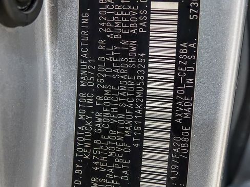 Used 2021 Toyota Camry SE image 35