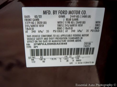 Used 2022 Ford Edge SEL w/ Convenience Package AWD/4WD image 38