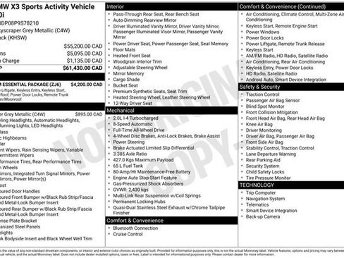 Used 2023 BMW X3 xDrive30i image 2
