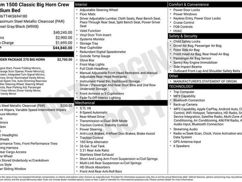 Used 2019 RAM 1500 Big Horn RWD image 7