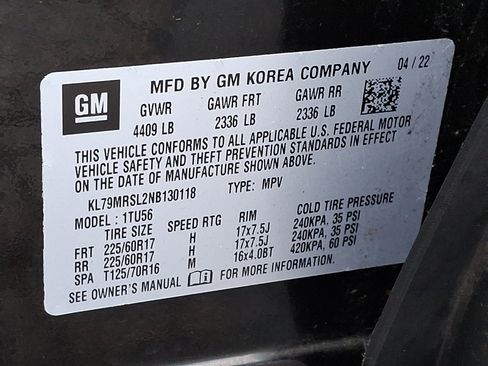 Used 2022 Chevrolet TrailBlazer LT w/ Driver Confidence Package image 27