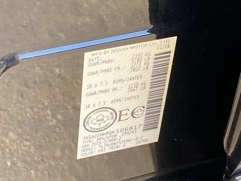 Used 2016 Nissan Murano S image 34