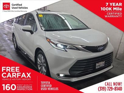 Certified 2024 Toyota Sienna Platinum