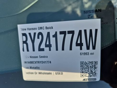 Used 2024 Nissan Sentra SV FWD image 32