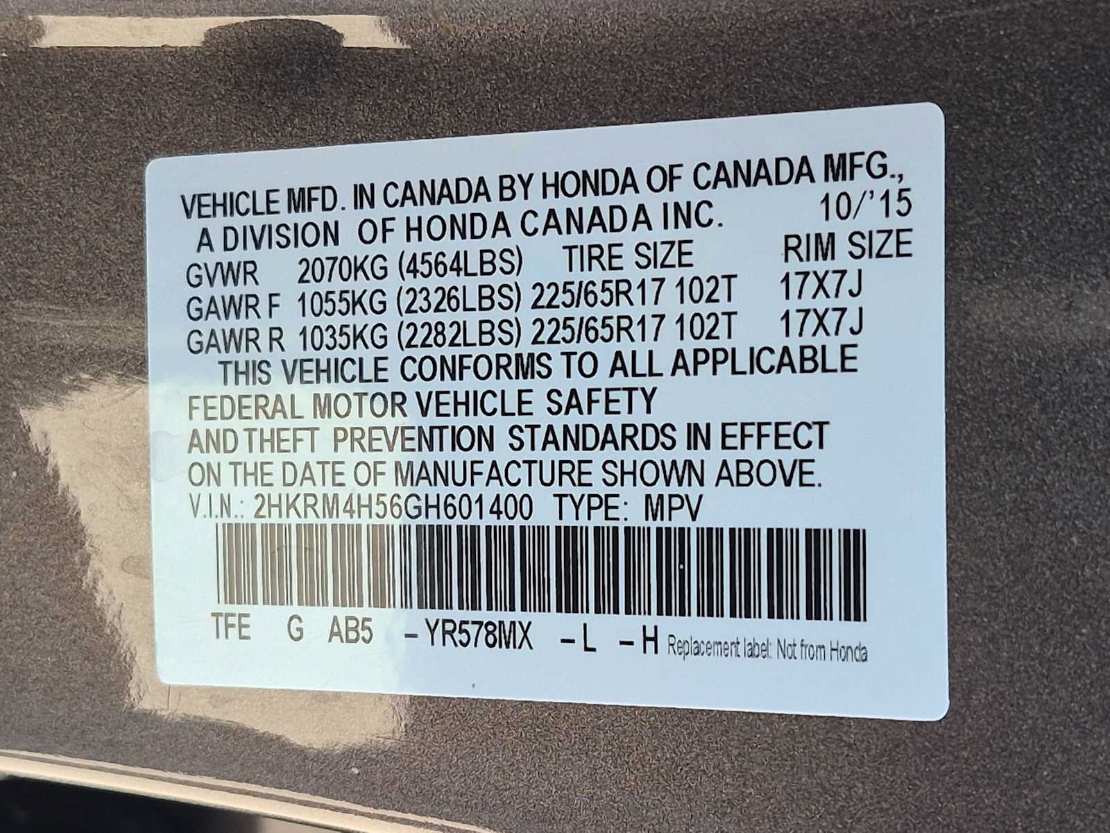 Used 2016 Honda CR-V EX image 34