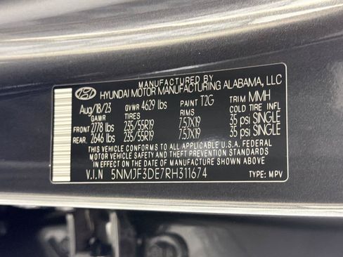 Used 2024 Hyundai Tucson SEL w/ Convenience Package FWD image 35