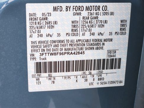 Used 2023 Ford Maverick XLT w/ Equipment Group 300A Standard AWD/4WD image 23
