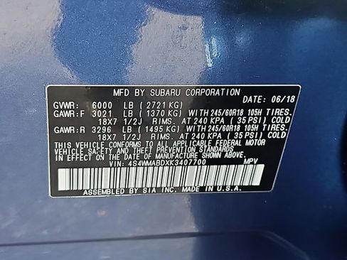 Used 2019 Subaru Ascent Premium AWD/4WD image 29