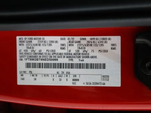 Used 2022 Ford F250 Lariat image 80