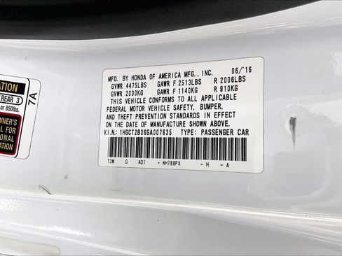 Used 2016 Honda Accord Touring image 35