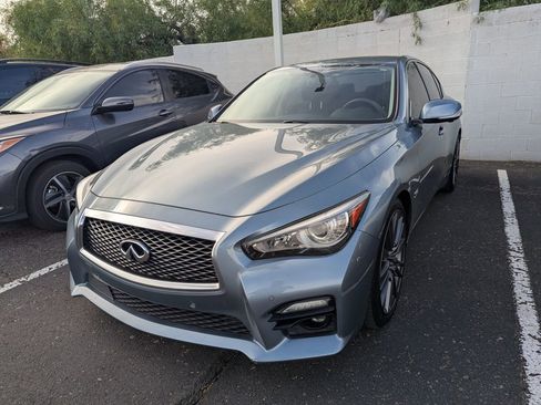 Used 2016 INFINITI Q50 Red Sport 400 image 2