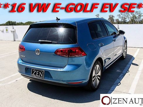 Used 2016 Volkswagen e-Golf SE FWD image 8