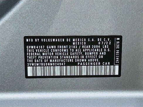 Used 2022 Volkswagen Jetta SE FWD image 30