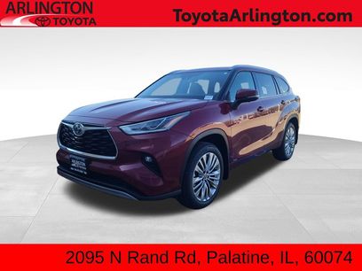 New 2026 Toyota Highlander Platinum