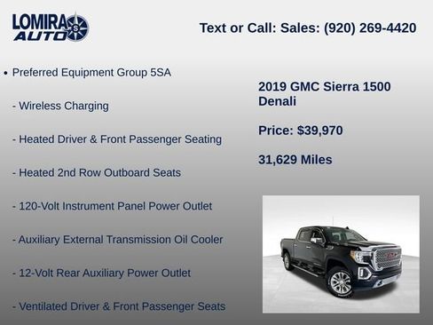 Used 2019 GMC Sierra 1500 Denali AWD/4WD image 27