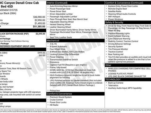 Used 2022 GMC Canyon Denali w/ Denali Black Edition Package image 44