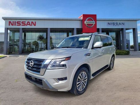 Certified 2024 Nissan Armada SL w/ Captain's Chairs Package RWD image 10