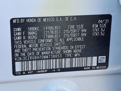 Used 2021 Honda HR-V EX-L image 19