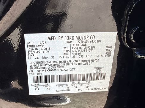 Used 2023 Ford Explorer ST w/ Equipment Group 401A AWD/4WD image 34