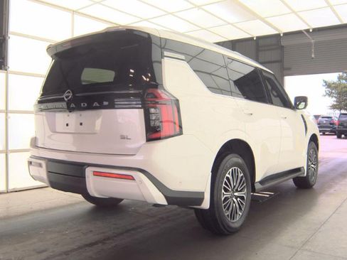 Used 2025 Nissan Armada SL w/ Captain's Chari Seat Package RWD image 2
