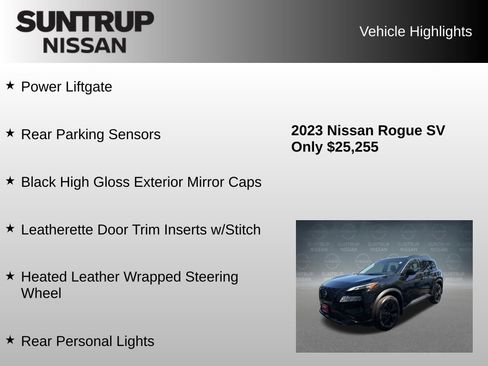 Used 2023 Nissan Rogue SV w/ SV Premium B Package AWD/4WD image 16