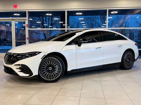 Used 2023 Mercedes-Benz EQS 580 4MATIC Sedan image 1
