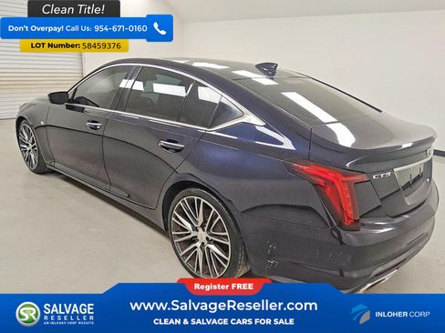 Used 2020 Cadillac CT5 Premium Luxury w/ Driver Awareness Plus Package RWD image 3