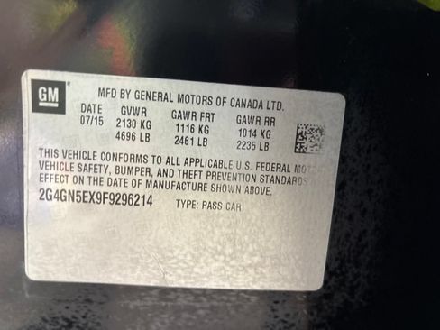 Used 2015 Buick Regal Premium w/ Experience Buick Package FWD image 11