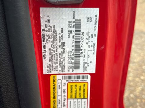 Used 2017 Ford Mustang Premium w/ Wheel & Stripe Package image 10