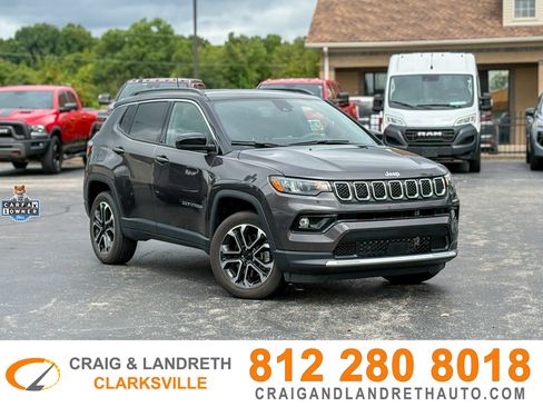 Used 2023 Jeep Compass Limited w/ Sun and Sound Group AWD/4WD image 1