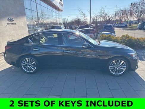 Certified 2023 INFINITI Q50 Luxe w/ Cargo Package image 7